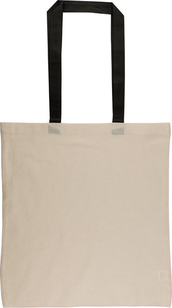 Katoen (140 gsm) boodschappentas Maris - zwart