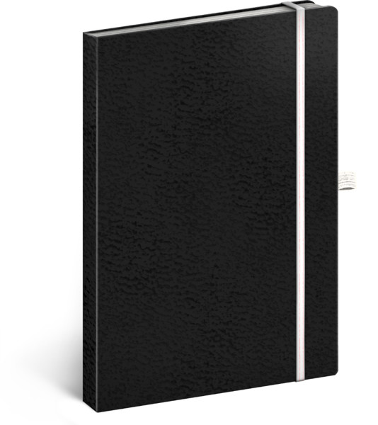 Notique Notes Vivella Classic Černý/Bílý, Tečkovaný, 15 x 21 cm