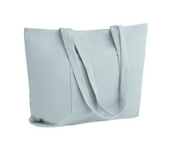 Sztruksowa duża torba Cordy G - Baby Blue