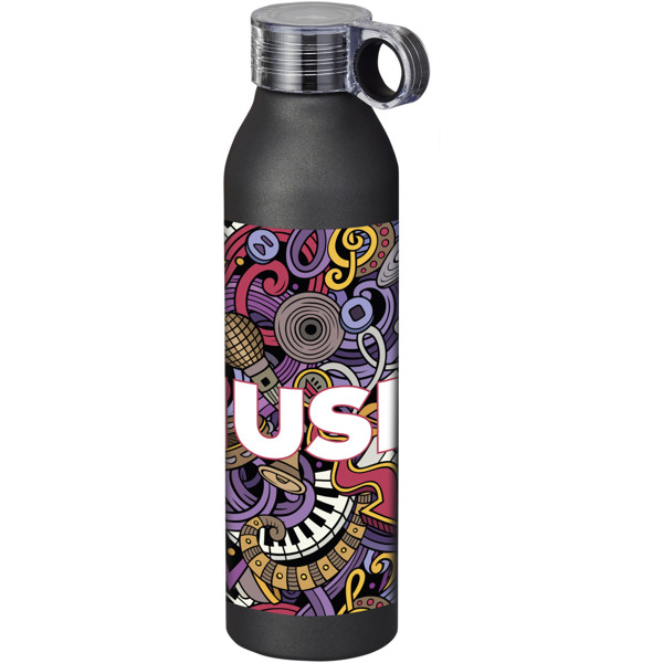 Bidon sport Grom 650ml - Noir