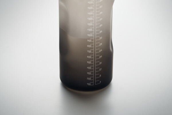 Fľaša na vodu z RPET 2000ml Activate Max - Čierna
