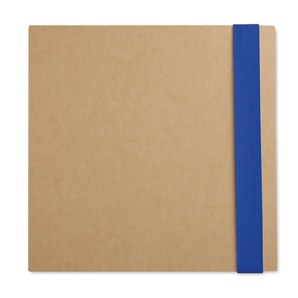 Notebook with memo set and pen Quincy - Royal Blue