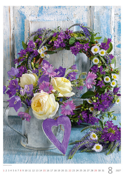 Calendar Magic Flowers