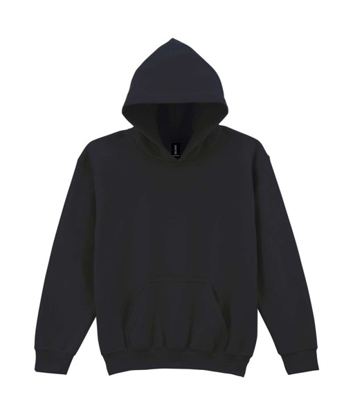 Heavy Blend™ Youth Hooded Sweatshirt - Black / M