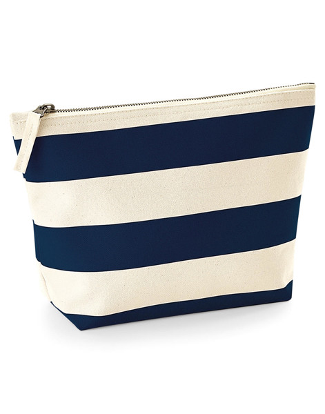 Nautical Accessory Bag - Natural / Navy / ONE SIZE