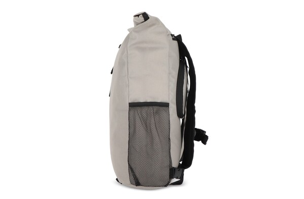 R-PET 600D Rolltop sac à dos vélo 20L - Gris