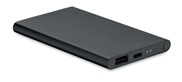 Powerbank da 4000mAh tipo C Powerflat C - Nero