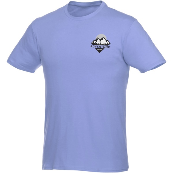T-shirt homme manches courtes Heros - Bleu Clair / XL