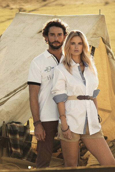 Harvest Anderson Pique Navy L