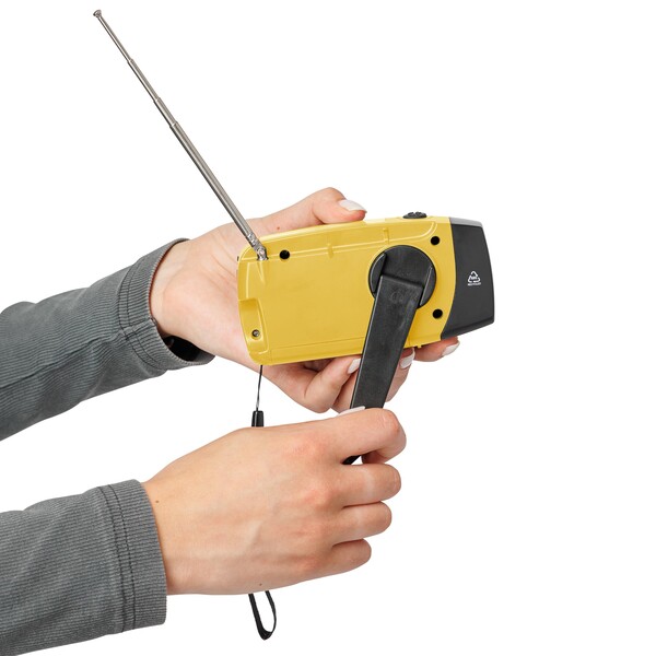 Emergency radio Solan - yellow