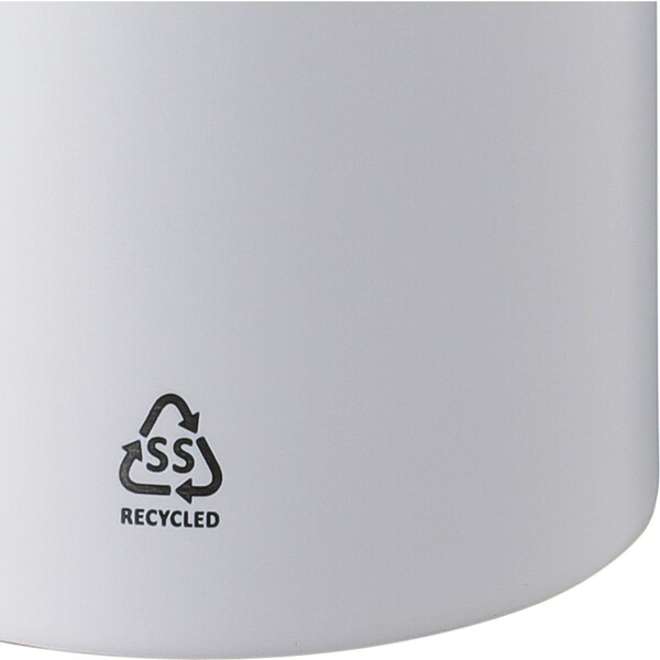 Fles Lysandra | Gerecycled rvs | 500 ml | 12h koud, 8h warm - wit