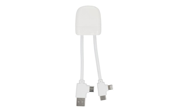 Xoopar ICE-B Multi-opladerkabel - Hvid