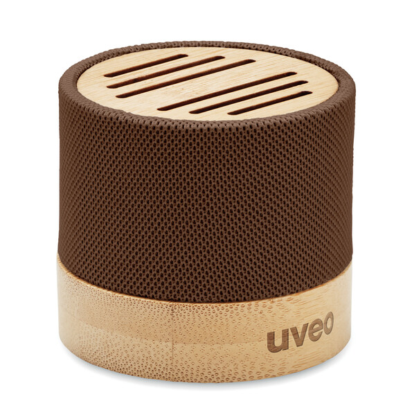 Speaker wireless Bamboo RPET Bool - Cioccolato