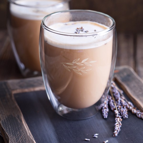 MACHIATO DUO. Set de 2 tasses en verre borosilicaté