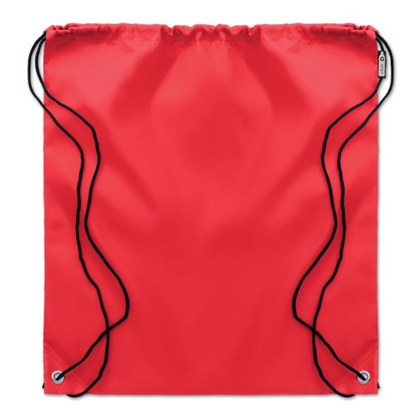Saco de atilhos RPET 190T Shooppet - Vermelho