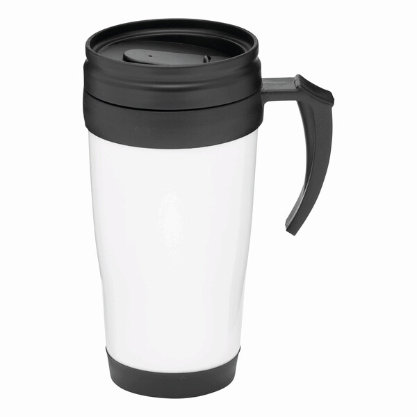 Double-Walled Travel Mug Warm-Up - White