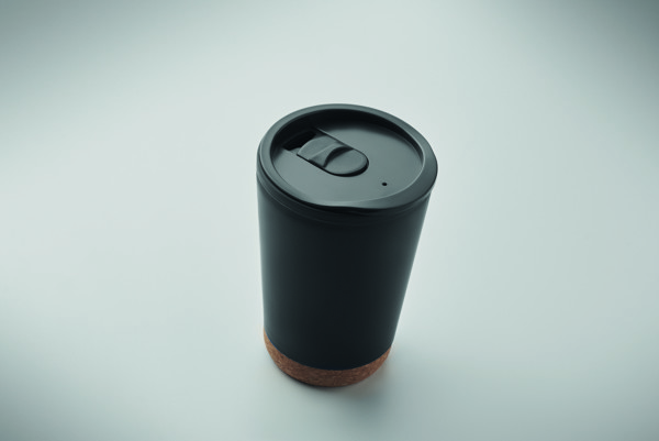 Gobelet double paroi 300 ml Co - Noir