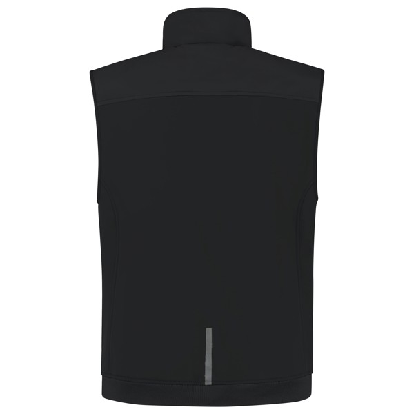Vesta Unisex Tricorp Puffer Bodywarmer Rewear - Černá / L
