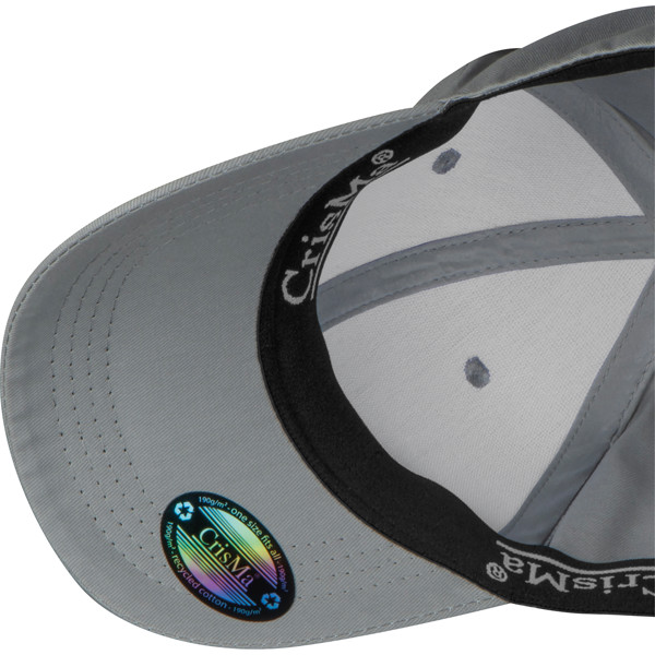 CrisMa baseball cap made from recycled cotton FRIEDA - Silvergrey