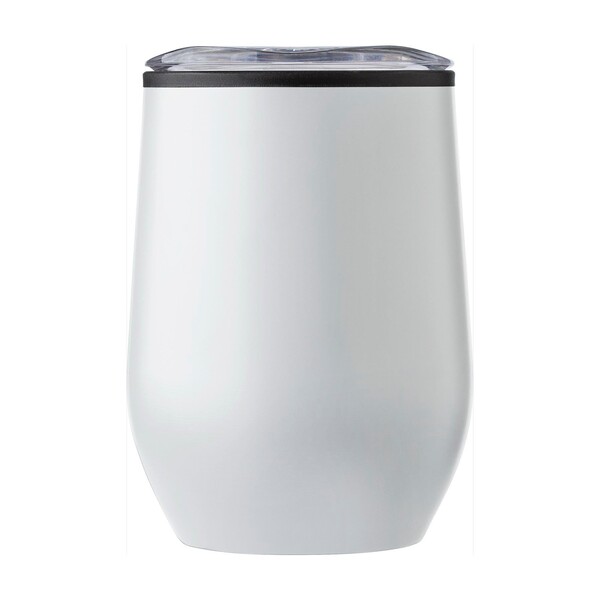 Copo térmico de parede dupla Zoe | 300 ml - branco