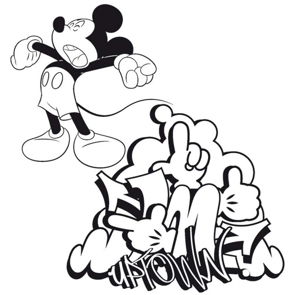 Poznámkový Kalendár Mickey Mouse – Diy: Maľovankový Kalendár, 30 x 30 cm