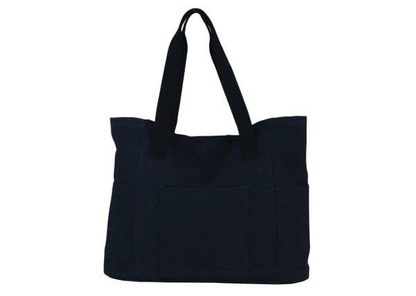 Shopping bag Recycled canvas 310g/m² 42x13x43cm - Dark Grey