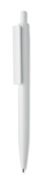 Gerecycled ABS balpen Ampla - Wit
