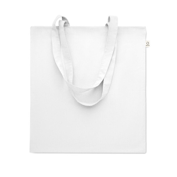 Recycled cotton shopping bag Viveka Colour - White
