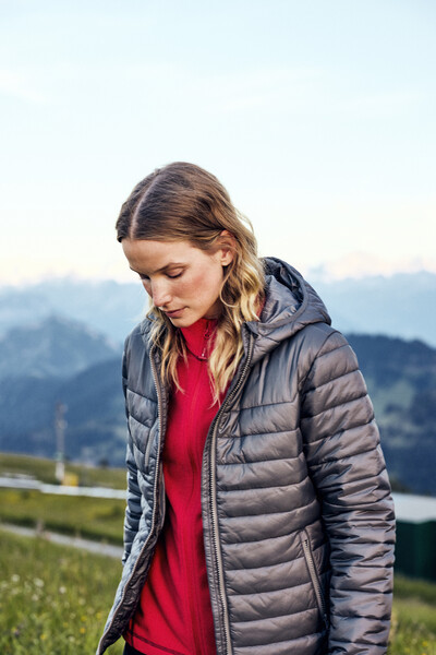 Harvest Meadows Jacket Woman Steel Grey L