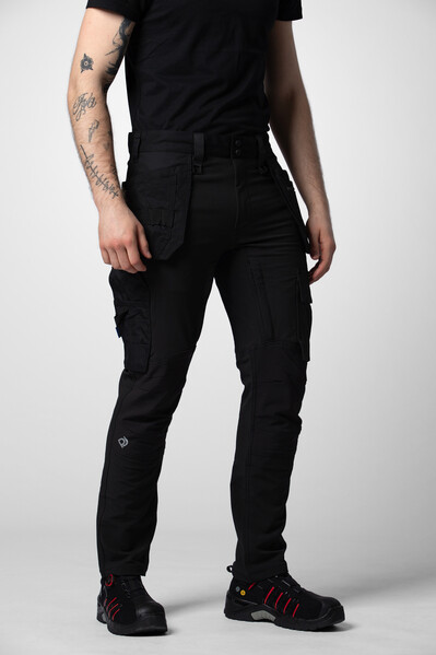 5559 Waistpant Stretch Black C60