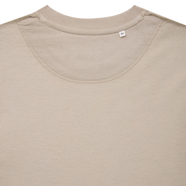 Sweater à col rond en coton recyclé Iqoniq Zion - Desert / XS