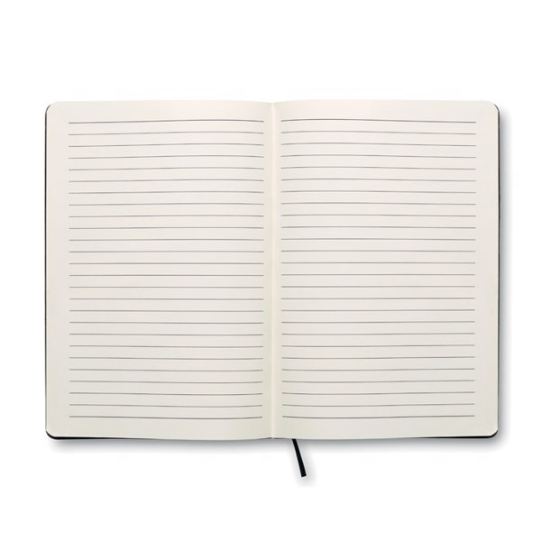 A5 notebook 80 lined sheets Softnote - Black