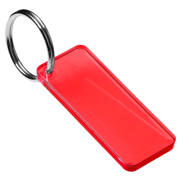 Porte-Clés "Rectangle" - Trend-Rouge Ps