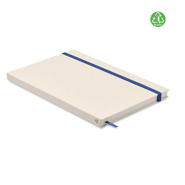 Carnet A5 en carton recyclé Mito Note - Bleu