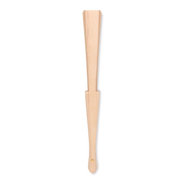 Ročna pahljača Fanny Cork, les, pluta