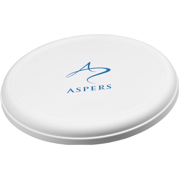Max plastic dog frisbee - White