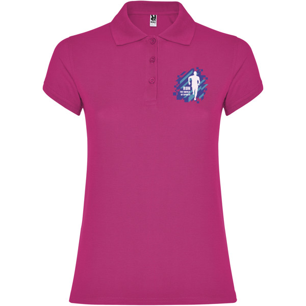 Polo Star à manches courtes pour femme - Rossette / 3XL