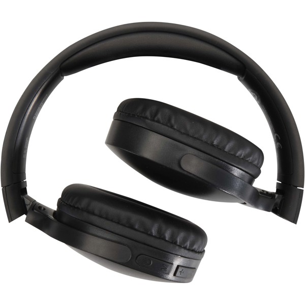 Ancha recycled plastic over-ear wireless Bluetooth® headset
