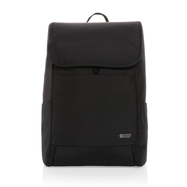 Swiss Peak Fern AWARE™ RPET ruksak za laptop 15,6" s patentnim zatvaračem uokolo