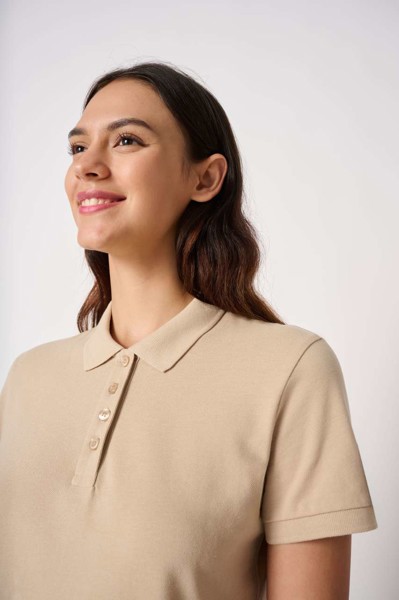 Ladies' Pique Polo Shirt - Ideal White / S