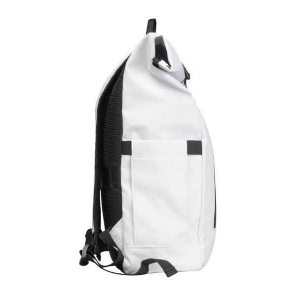 RPET laptop backpack Oklahoma - White