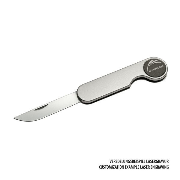 Couteau de poche QUÉBEC - argenté