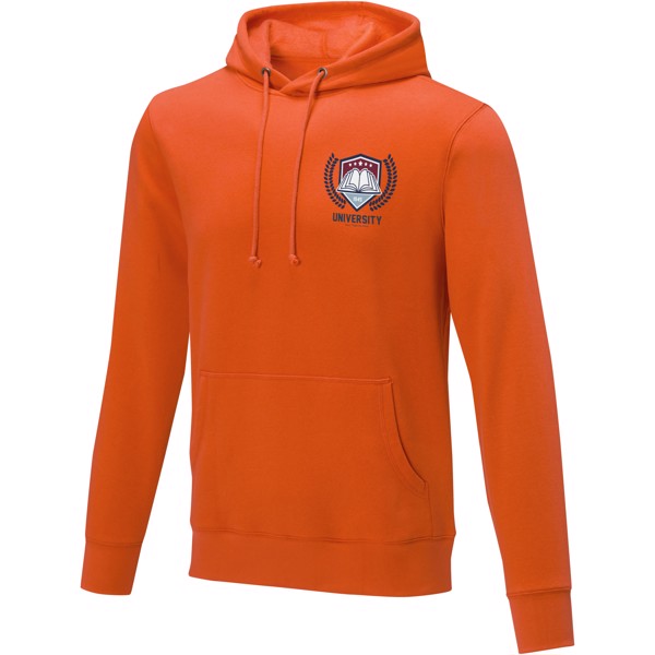 Felpa con cappuccio unisex da 240 g/m² Charon - Arancione / 3XL