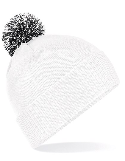 Snowstar® Beanie - White / Black / One Size