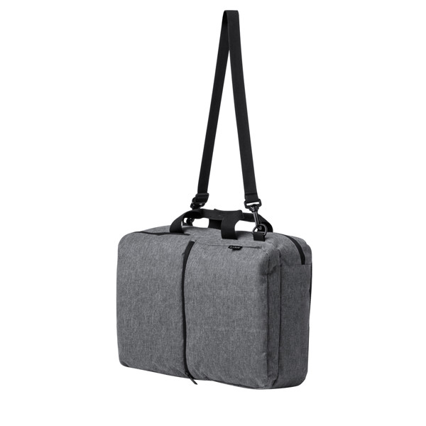 Mochila Pasta Porta-Documentos Makarzur - Gray