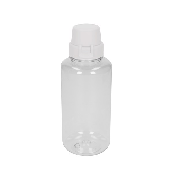 Drink Bottle "School", 700 Ml - Transparent / White