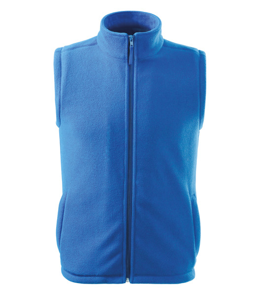 Fleece Vesta Unisex Rimeck® Next - Azurově Modrá / XS