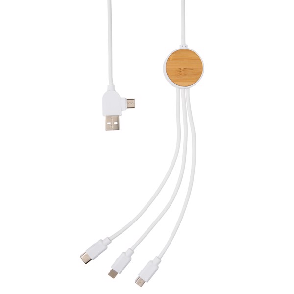 Ontario 6-v-1 kabel, 120 cm, reciklirani materiali