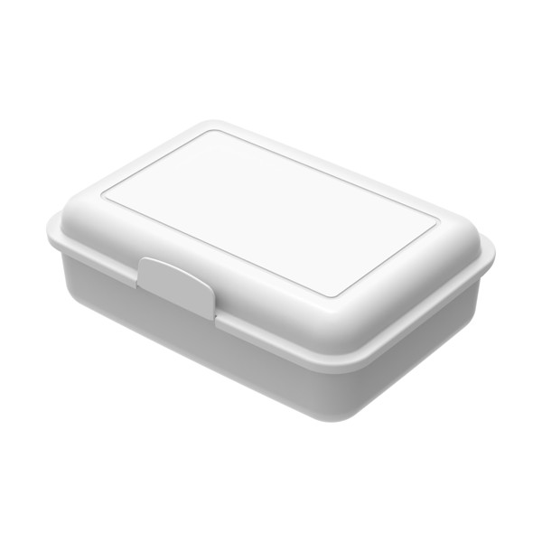 Storage Box „School Box“ Medium With Separator - White