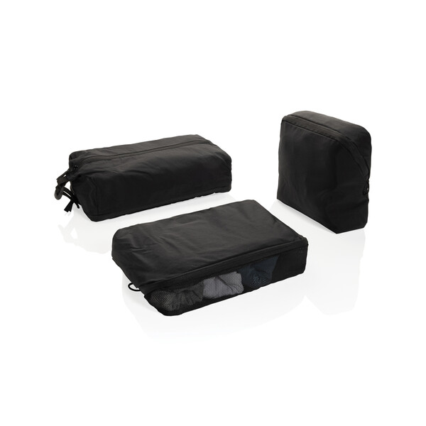 KENTO URBAN RCS recycled nylon packing cube set - Black